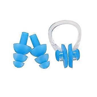 Tappo per il naso da nuoto, clip per il naso di protezione impermeabile da surf in silicone comfort per bambini e adulti