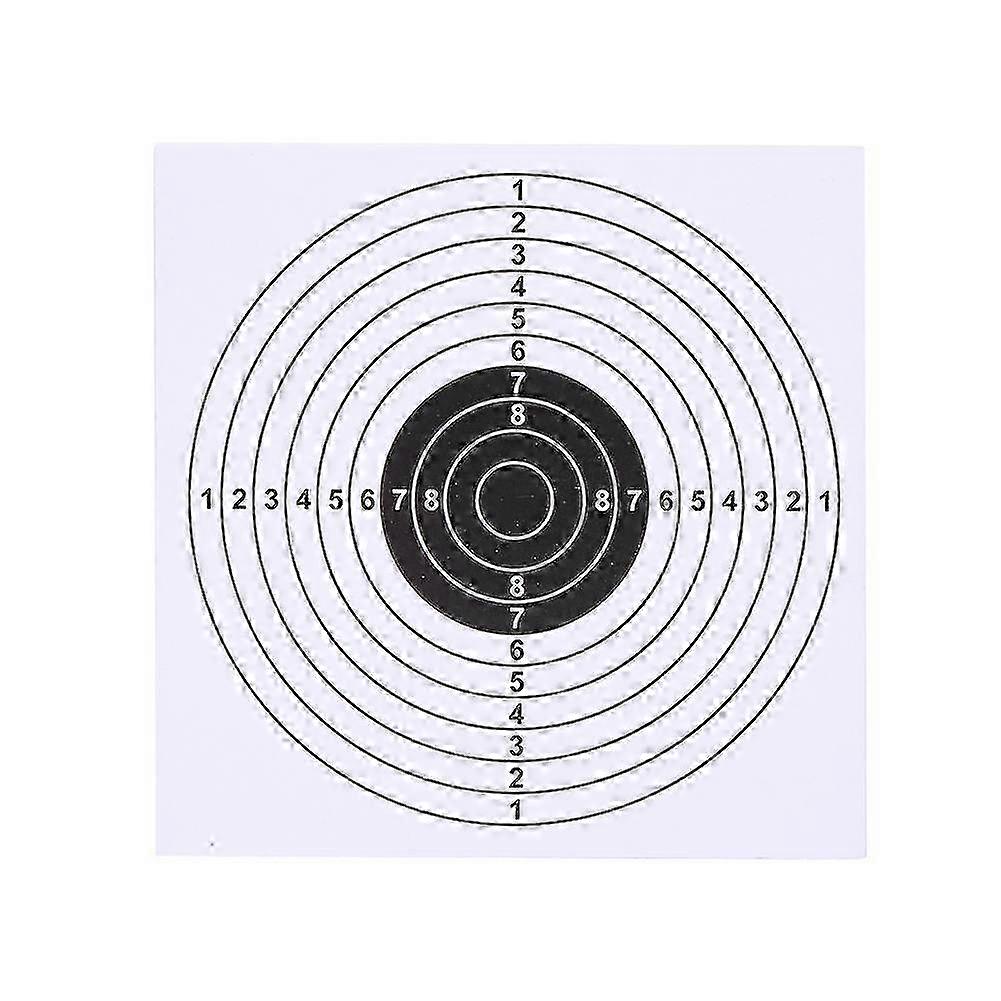 White Archery Target Paper 14cm