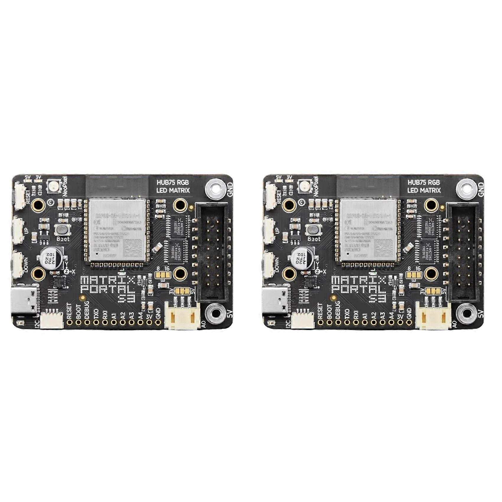 2X 5778 for Adafruit Matrix Portal S3 CircuitPython Powered Internet Display
