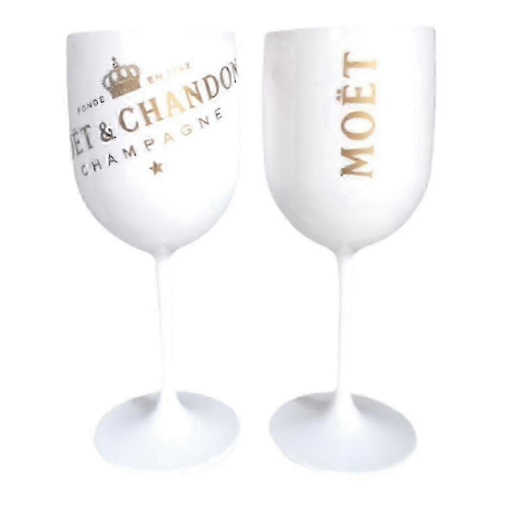 Sturdy PP Acrylic Wine Glasses Pair