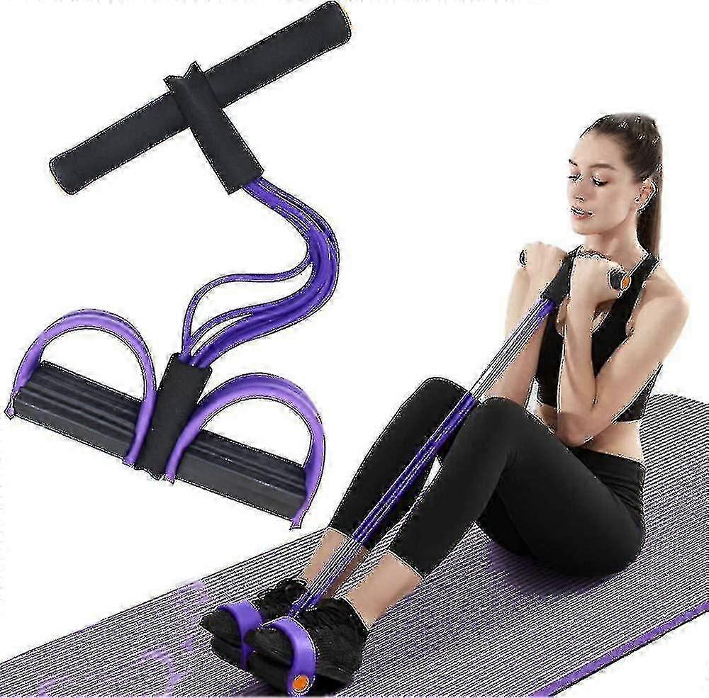 Multifunction 4-Tube Yoga Puller