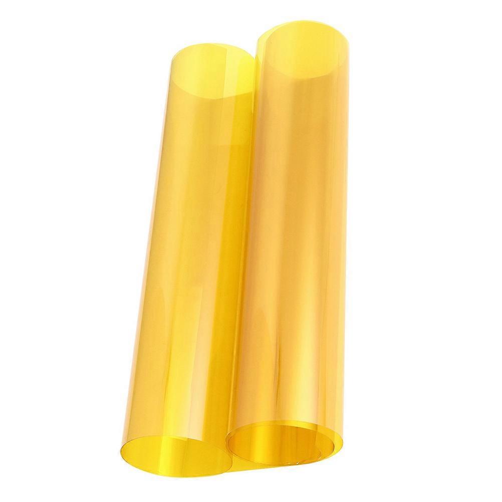 Yellow Light Diffuser Film Sheet for Color Correction 1 Sheet