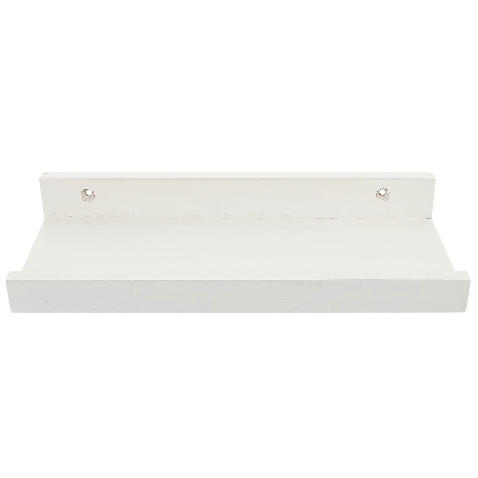 Wall Mounted Storage Shelf Multi Function Floating Shelf With Lip - For Bedroom Small Item Organization Decorative Display Compact_HP