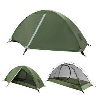 1-persoons backpacktent, lichtgewicht waterdichte campingtent, compacte dometent voor 1 persoon