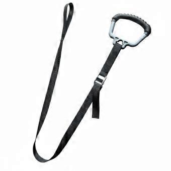 Kayak Pull Belt Comfortable Grip Kayak Tow Strap Rubber Handle for Kayaking