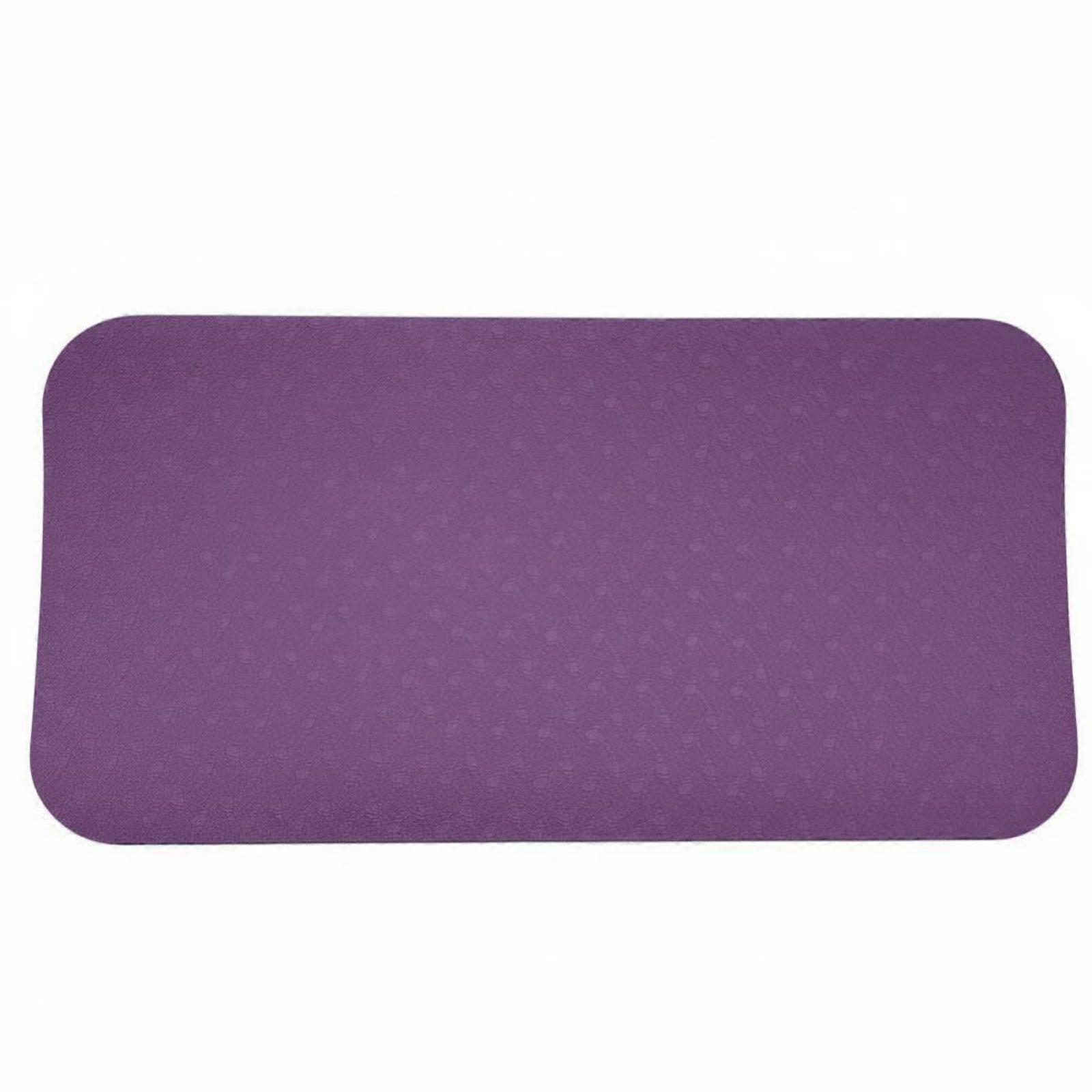 Support Pad, Rectangular Exercise Mat, Thickened TPE Elbow & Knee Pad, Portable