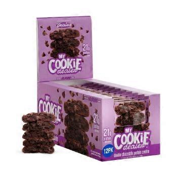 Lenny And Larry's My Cookie Dealer Protein Cookie Double Chocolate, 12 Count (Pack of 1)