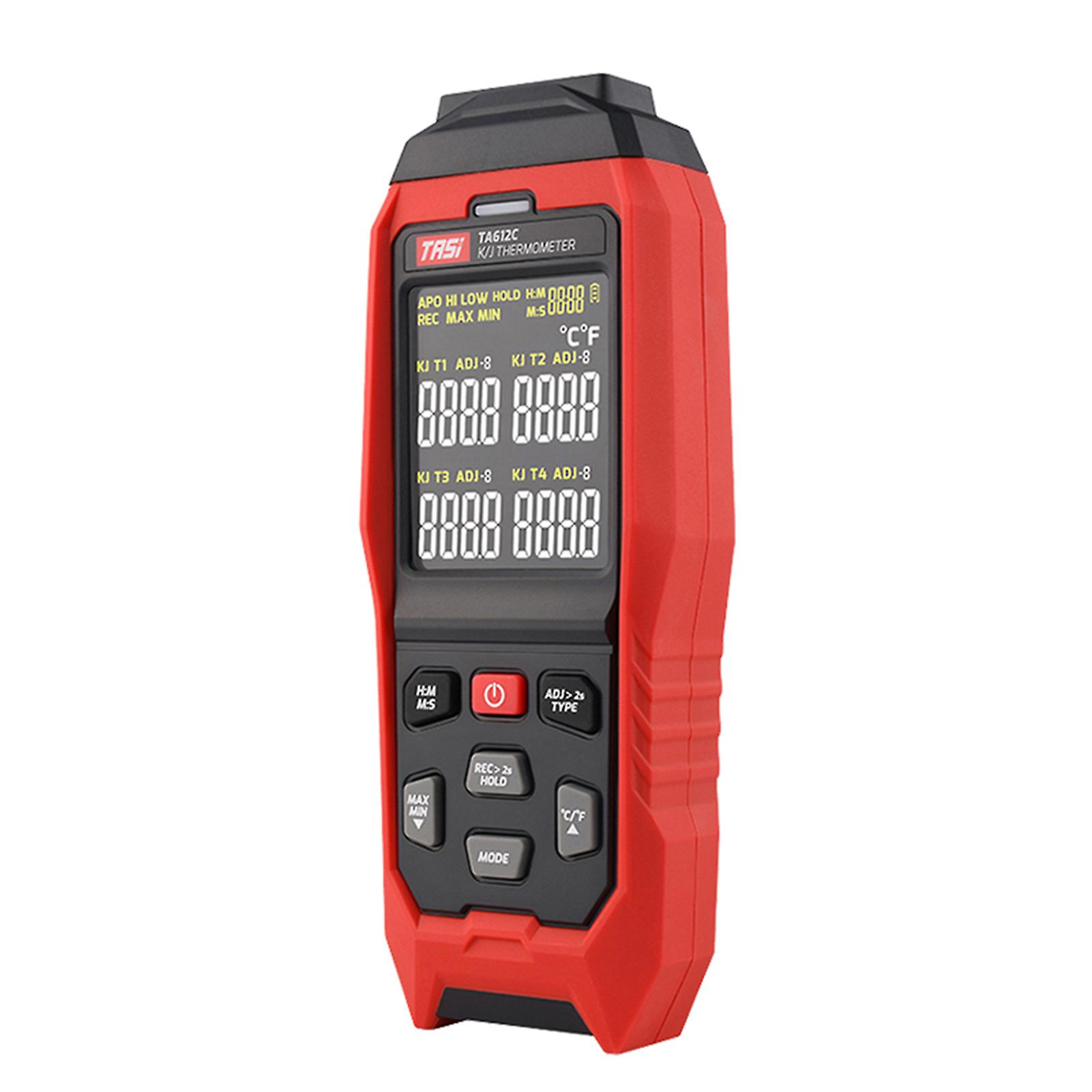 K/ J Type Thermocouple Thermometer Handheld Digital Lcd Temperature Meter