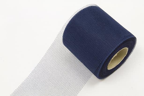 Roll of navy blue tulle 20 meters