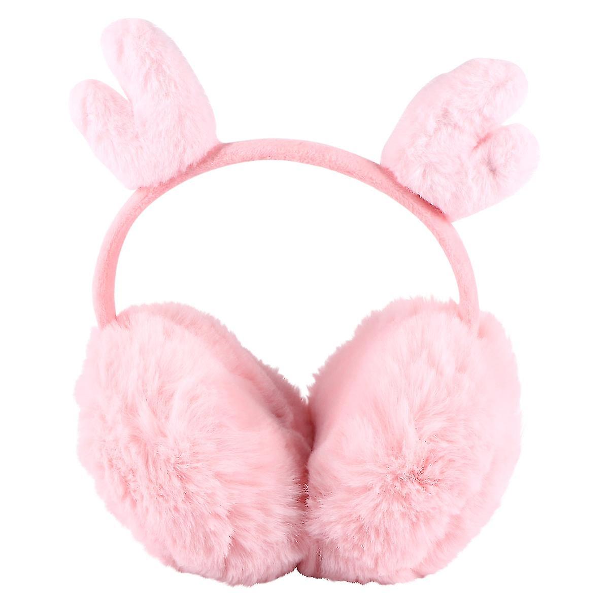 1 Pc Foldable Warm Ear Covers Winter Fluffy Earmuffs