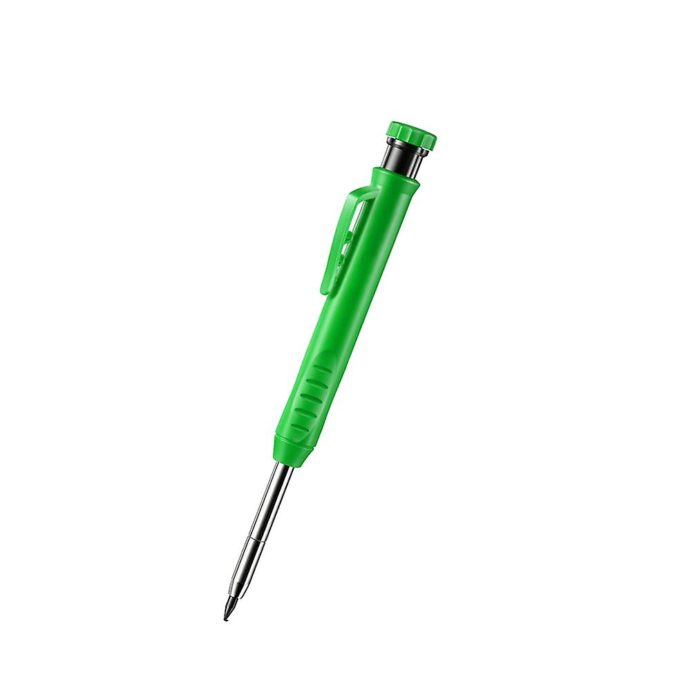 Solid Carpenter Pencil Set Woodworking Tools Mechanical Pencil 3 Colors Refill Construction Job Tools Carpentry Marking Scriber