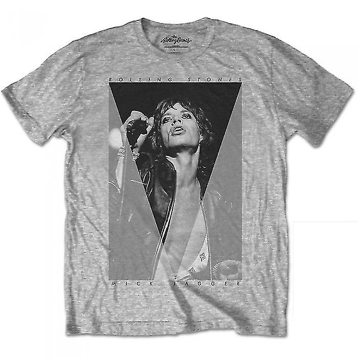 The Rolling Stones Womens/Ladies Mick Triangle T-Shirt