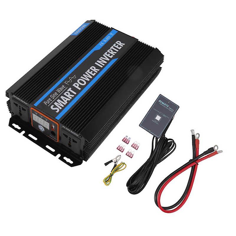 6000W Smart Power Inverter Pv Inverter Dc 12v To Ac 220v Pure Sine Wave Inverter Converter For Power Generation System