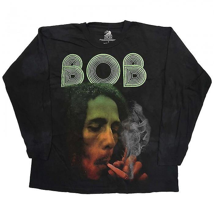 Bob Marley Unisex Vuxen Rökgradient Långärmad T-Shirt