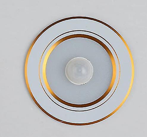 Warm White 9w Gold Led Downlight Pir Motion Sensor Ceiling Lamps