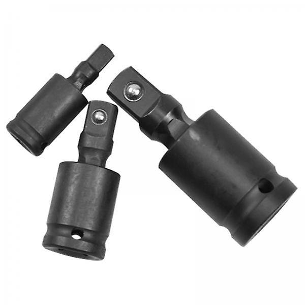 4xUniversal Joint Socket Ratchet Angle Extension Bar Socket Adapter 0.25 inch