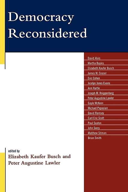 Democracy Reconsidered Paperback Book