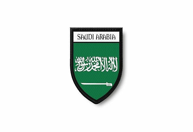 Patch Ecusson Termocollant Edge Brode Flag Prints Saudi Arabia