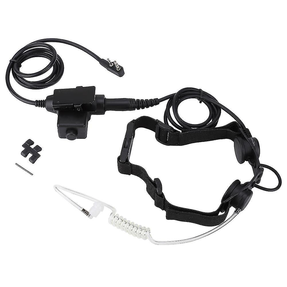 Microphone Headset, Tactical Soft Throat Control