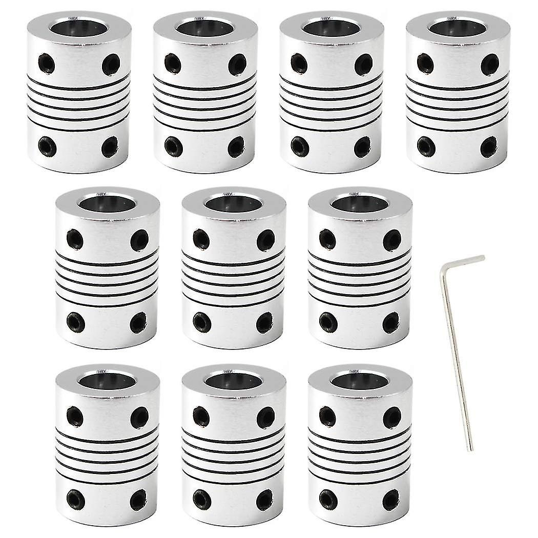 6mm To 8mm Flexible Shaft Coupling Aluminum Alloy Joint Connector For 3d Printer And Cnc Machine Pac