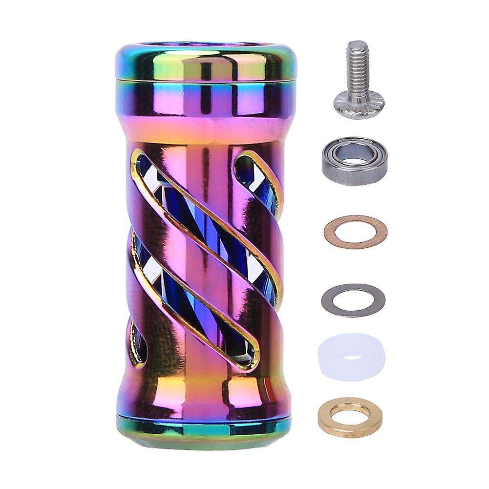 Handle Reel Replacement,Metal Colorful Fishing Wheel Power Knob Reel Handle Reel Smooth Operation