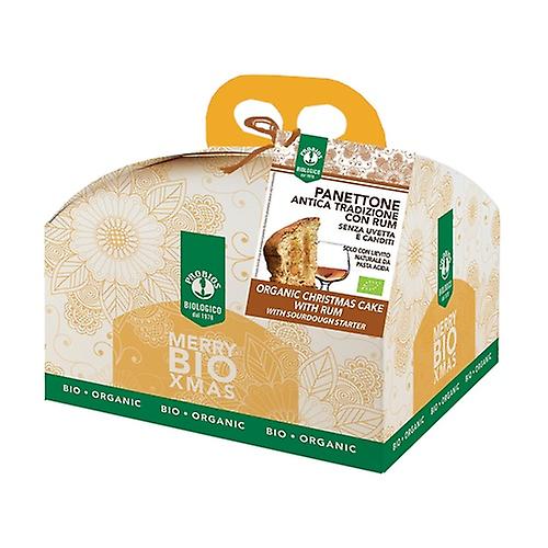 Panettone with Organic rum 500 g