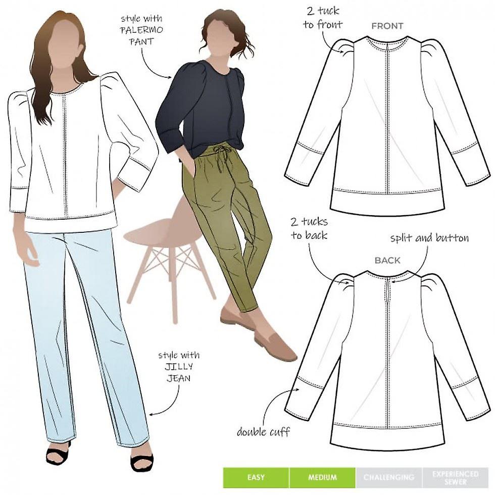 Style Arc Paper Sewing Pattern Florence Top