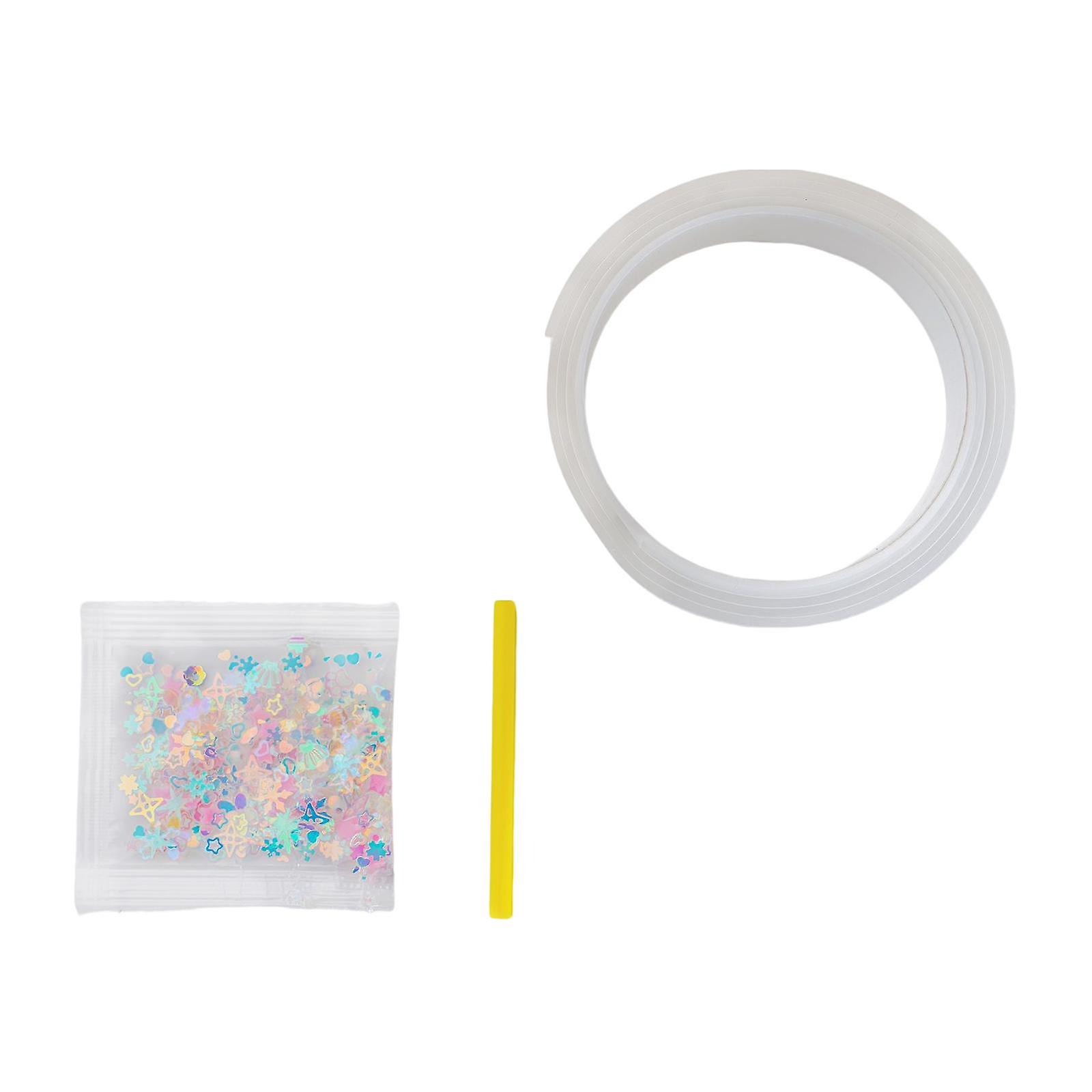 Bubble Blowing Double Sided Tape Wall Mount Tape Creative DIY Crafts Sticky White Sequins