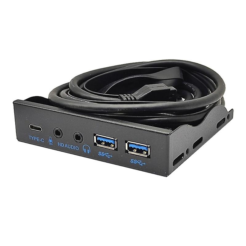 USB-Frontpanel-Erweiterung USB 3.0 + USB 19-PIN-Erweiterung Frontpanel 10 Gbit/s
