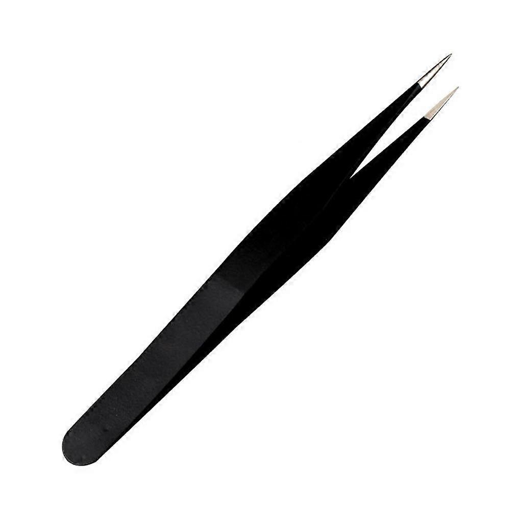 Precision Stainless Fine Point Eyelash Tweezers Eyelash Grafting Extension Tool Curved
