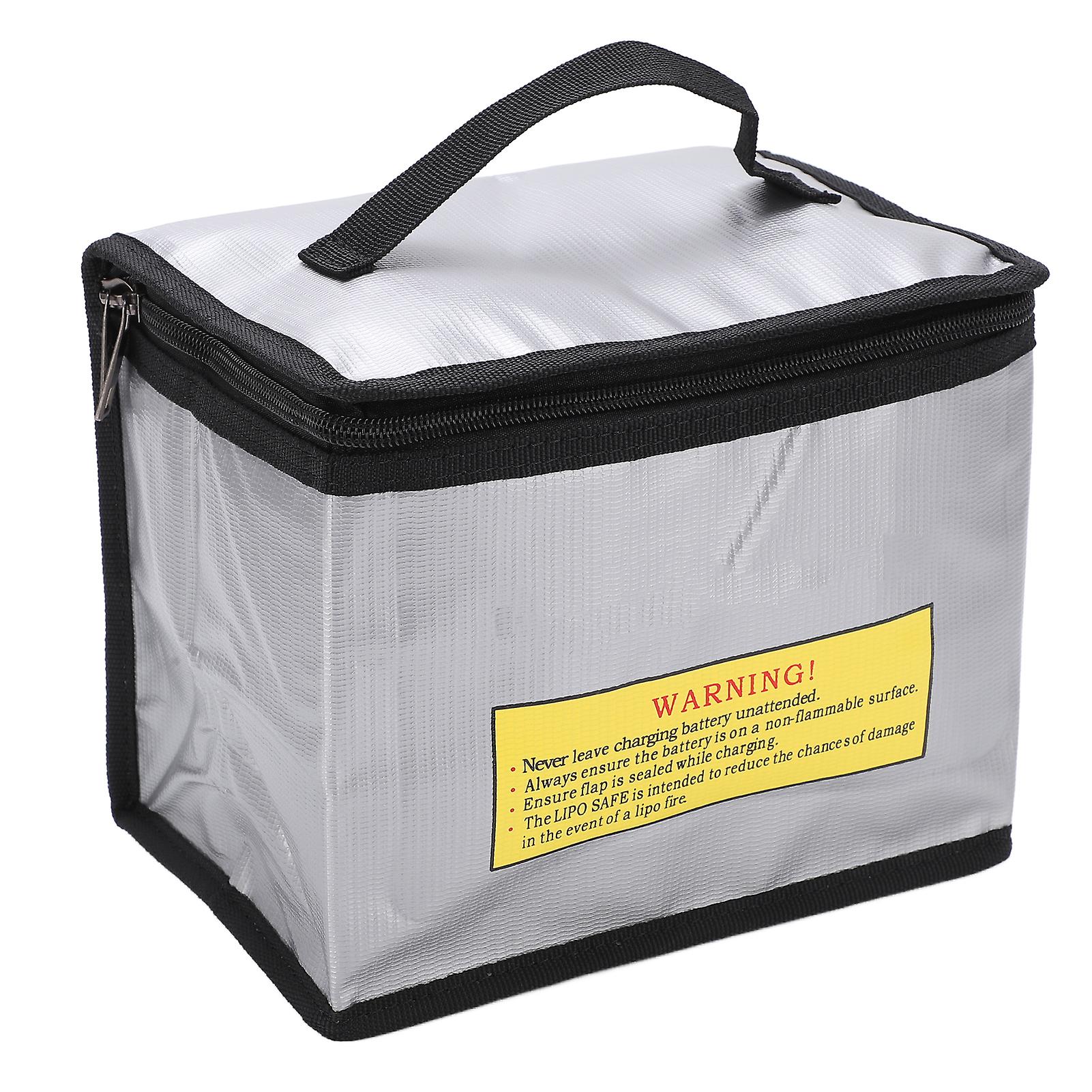 Battery Storage Guard Safe Pouch Portable Fireproof Explosion Proof Safe Pouch for Storage Lithium Battery