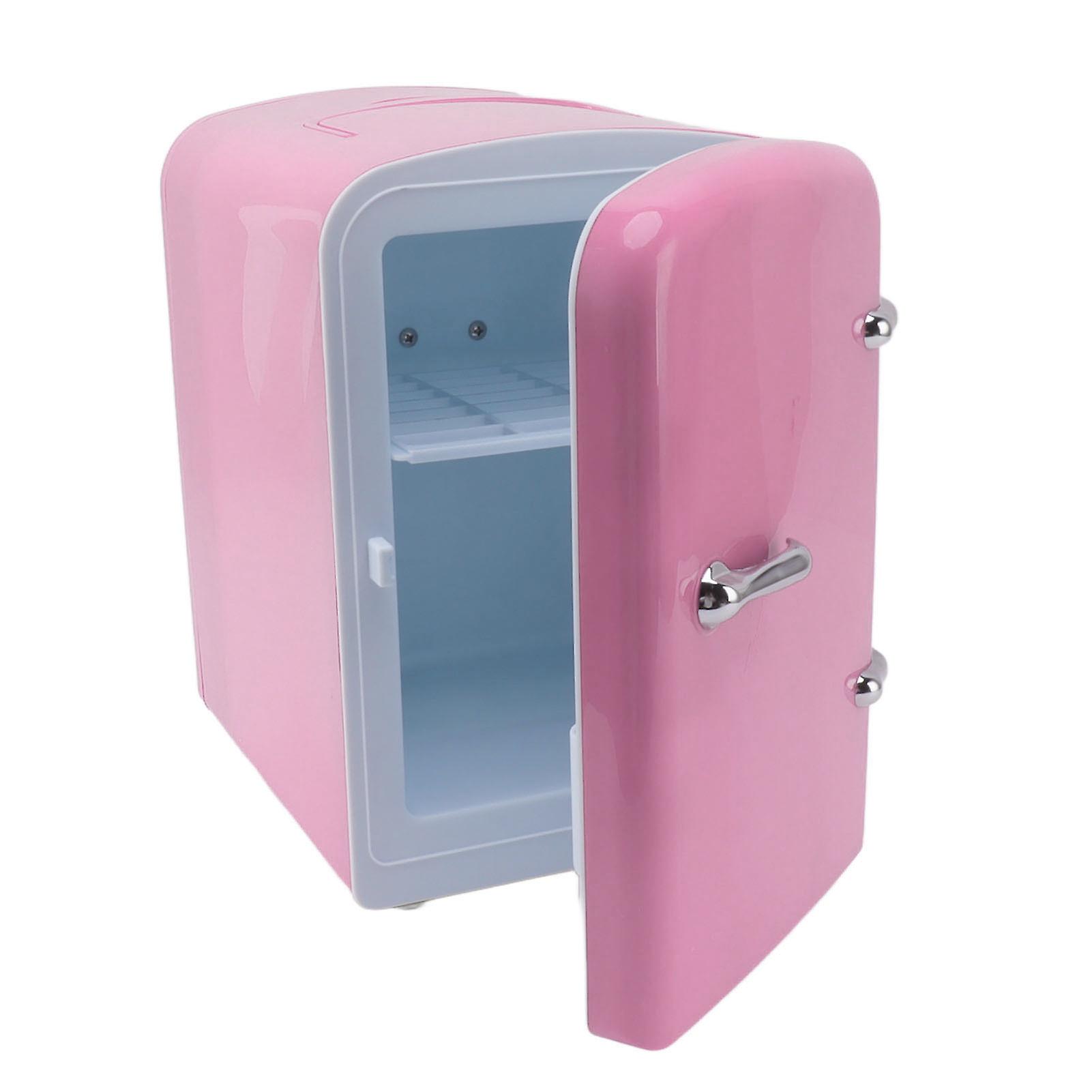 מקרר מיני 4 ליטר מקרר נייד מחמם מקרר אישי כולל תקע לרכב DC12V למשקה טיפוח העור