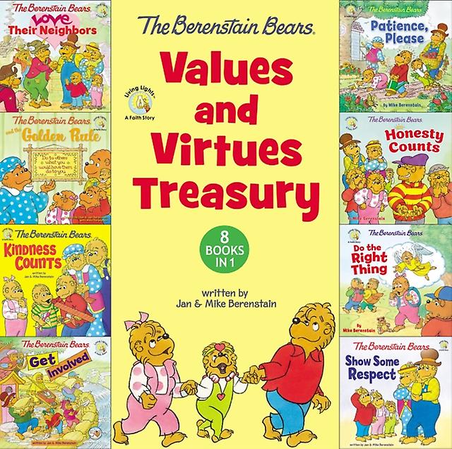 The Berenstain Bears Values And Virtues Treasury by Mike Berenstain Paperback Book