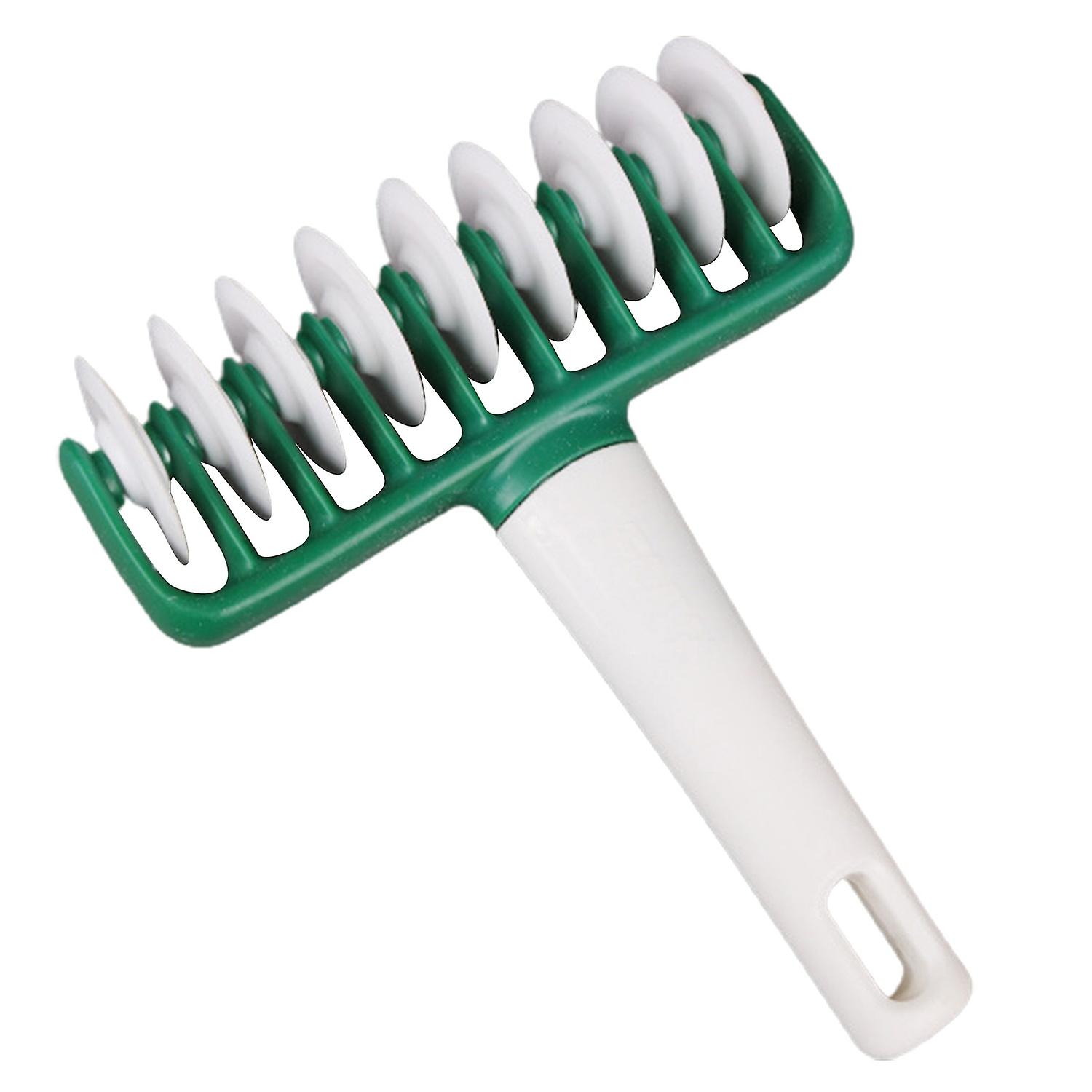 Reusable Rolling Dough Cutter Easy Use Plastic Pasta Cookie Wheel Roller Cutter Kitchen Gadget