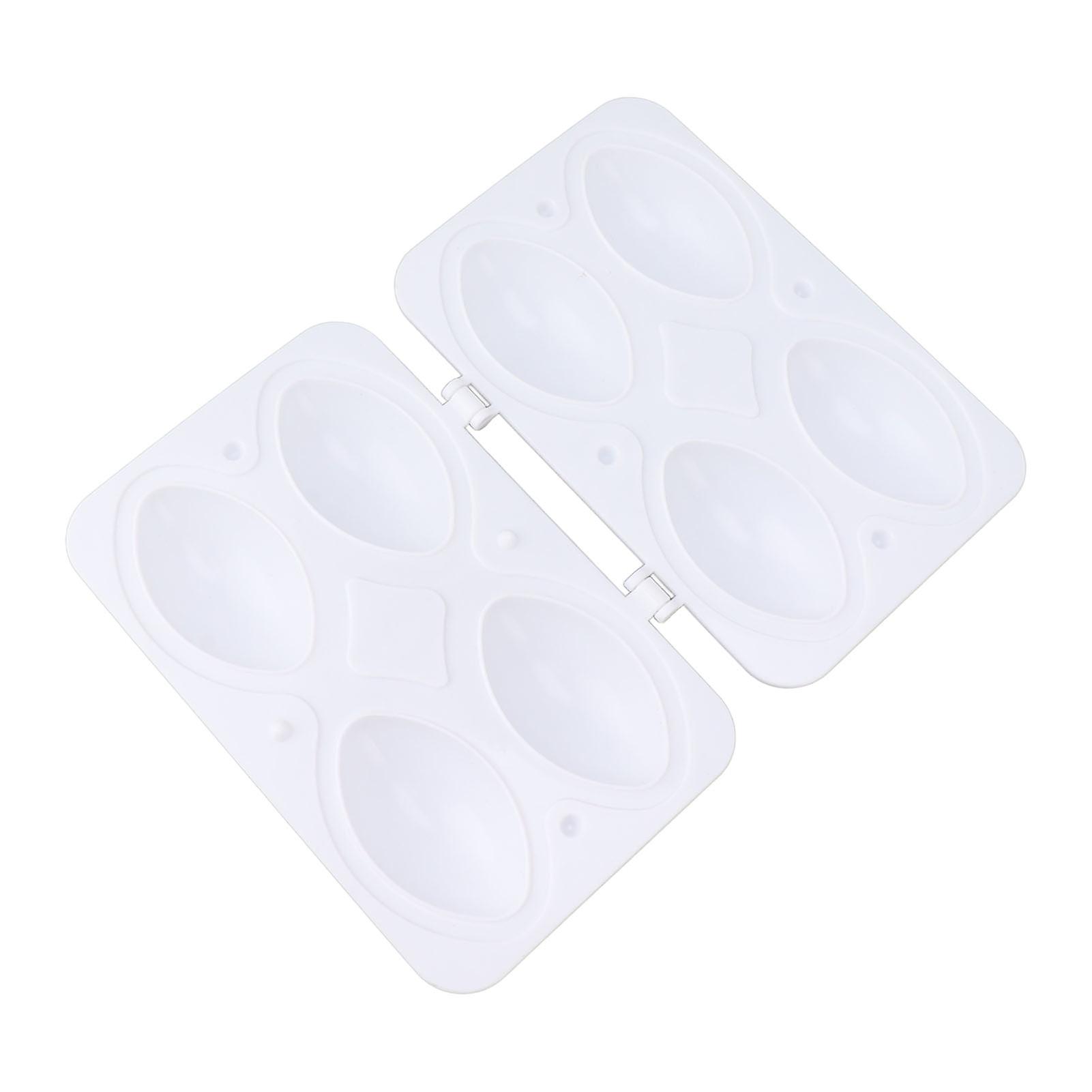 2Pcs ABS Meatball Mold 4-Grid Manual Meatloaf Maker 248g Tool