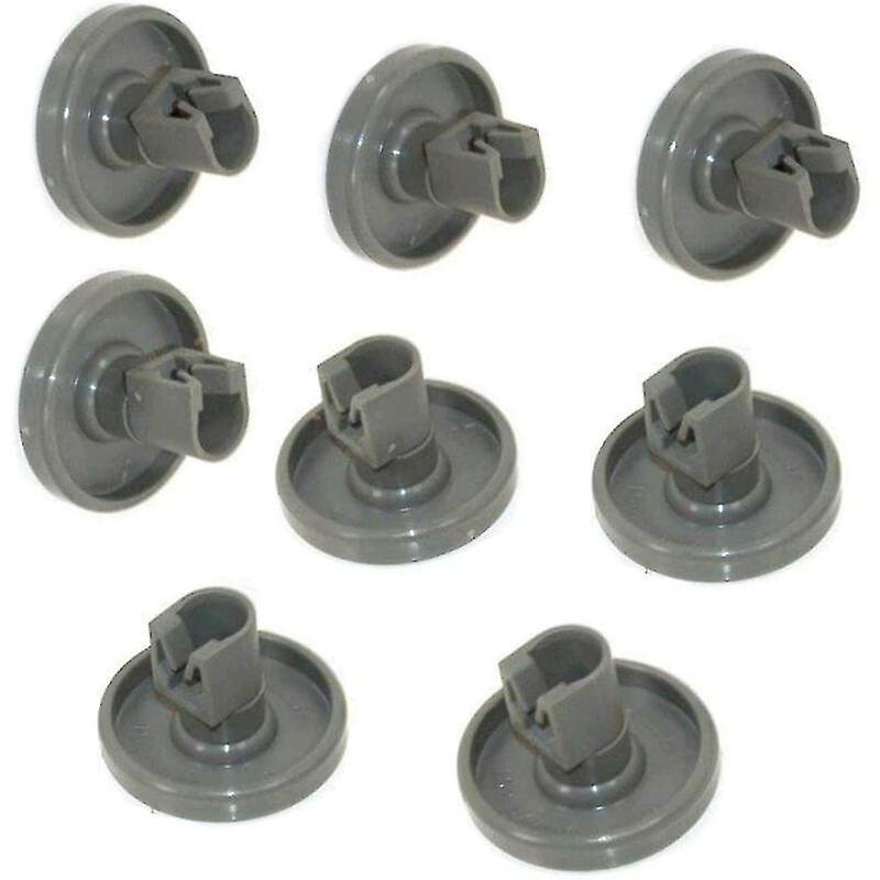 Spülmaschinenräder 8 Räder für Unterkorb Faure, Zanussi, AEG, Electrolux, Ikea