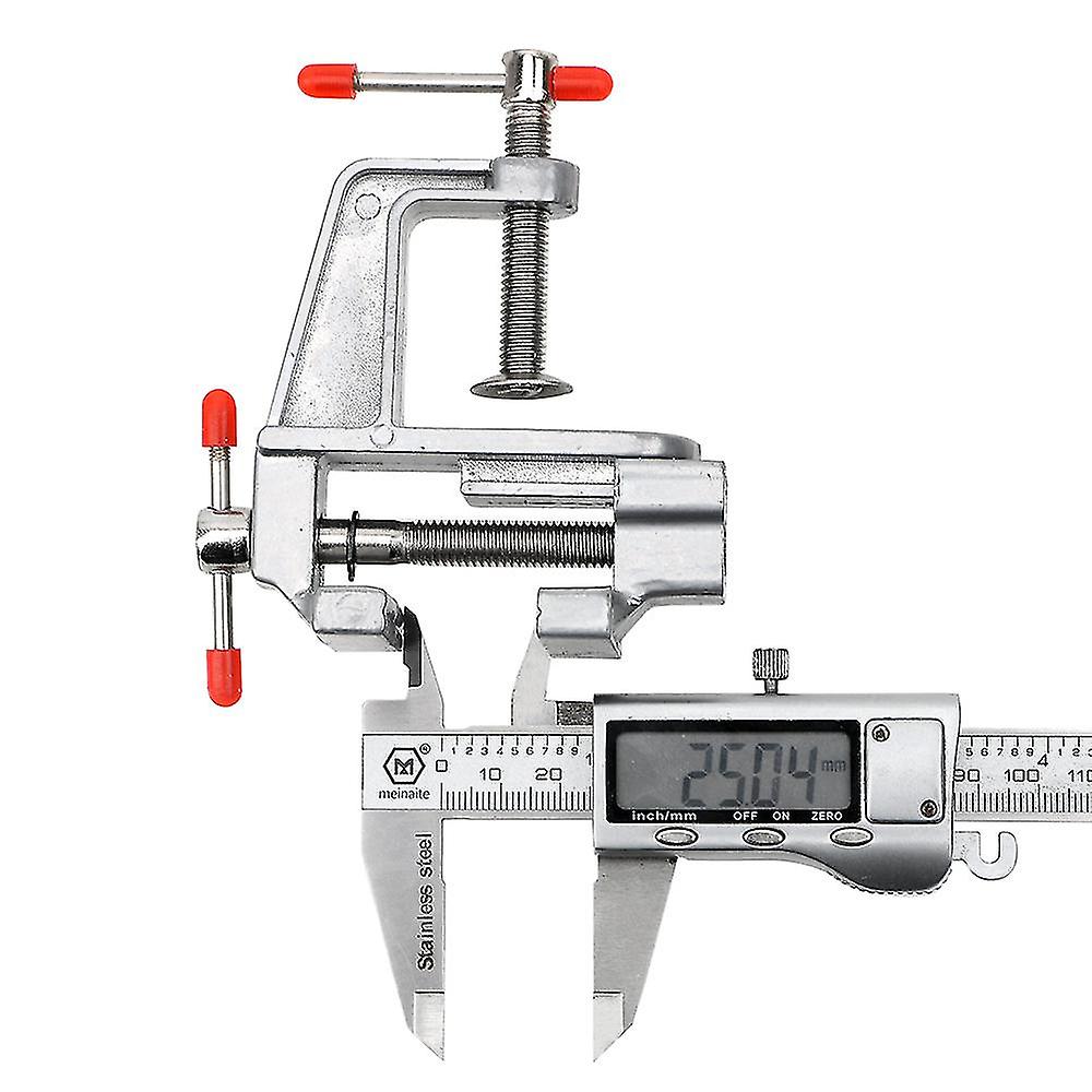 Workbench Vise Flat Table Pliers Toggle Clamp Screw Type Anti-slip Quick Positioning Fixture 30mm Maximum Opening