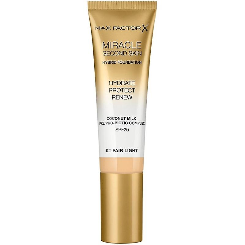 Max Factor Miracle Second Skin Foundation 02 Fair Light
