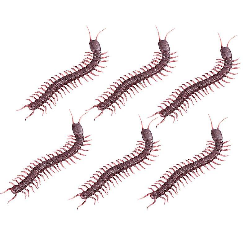 6pcs Artificial Centipede Prop