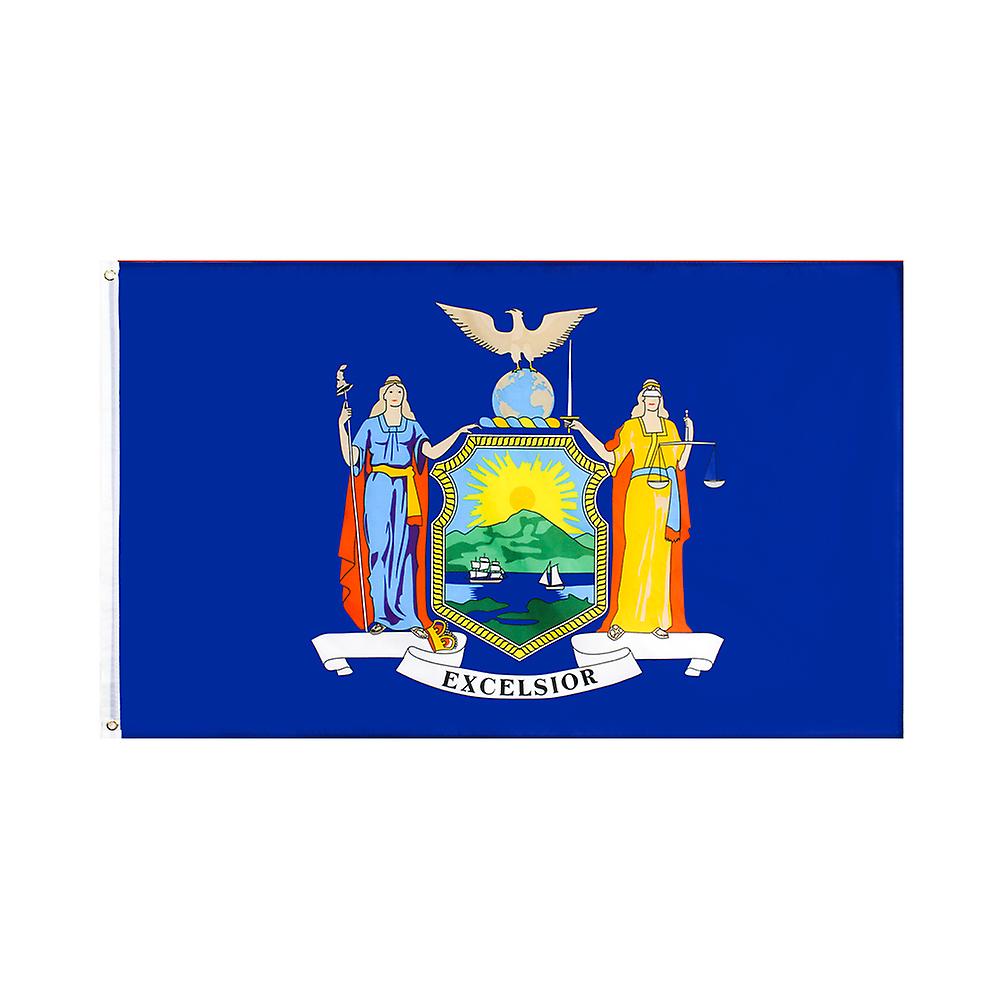 90x150cm New York State Flag For Decoration