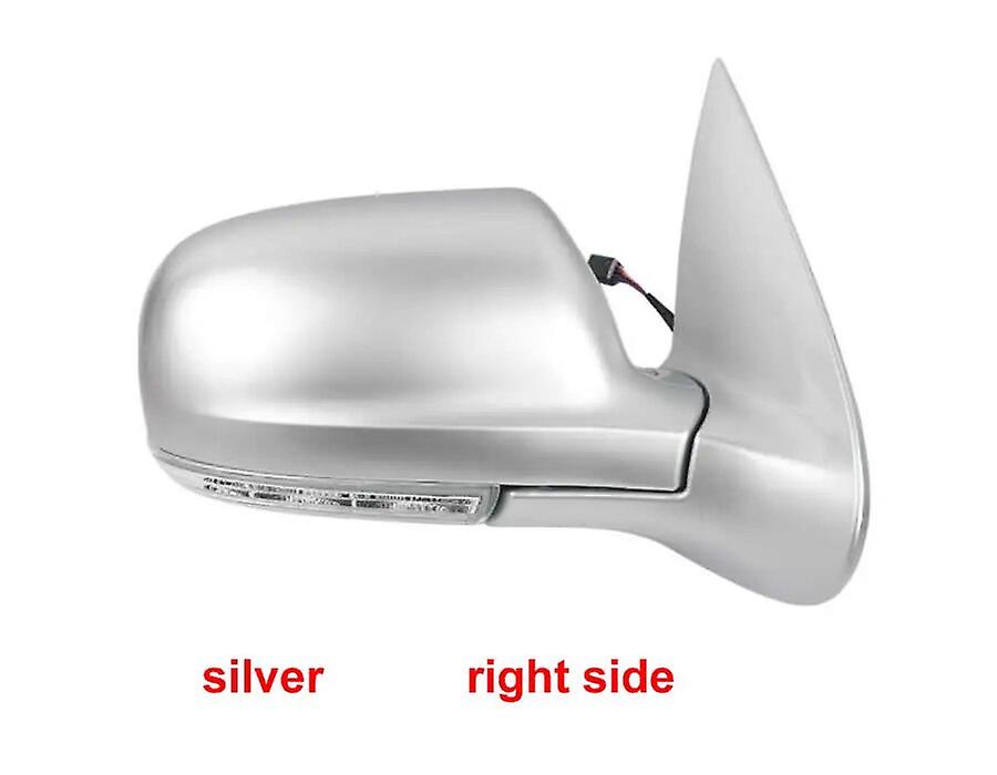 Para Buick Firstland 2006 - 2014 Espejos retrovisores plegables eléctricos Conjunto de espejo retrovisor lateral con lente azul calefactora de 8 hilos