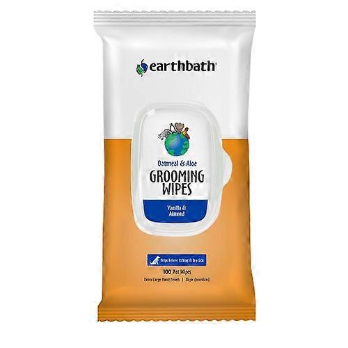 Earthbath 燕麦和芦荟美容湿巾 香草和杏仁,30片