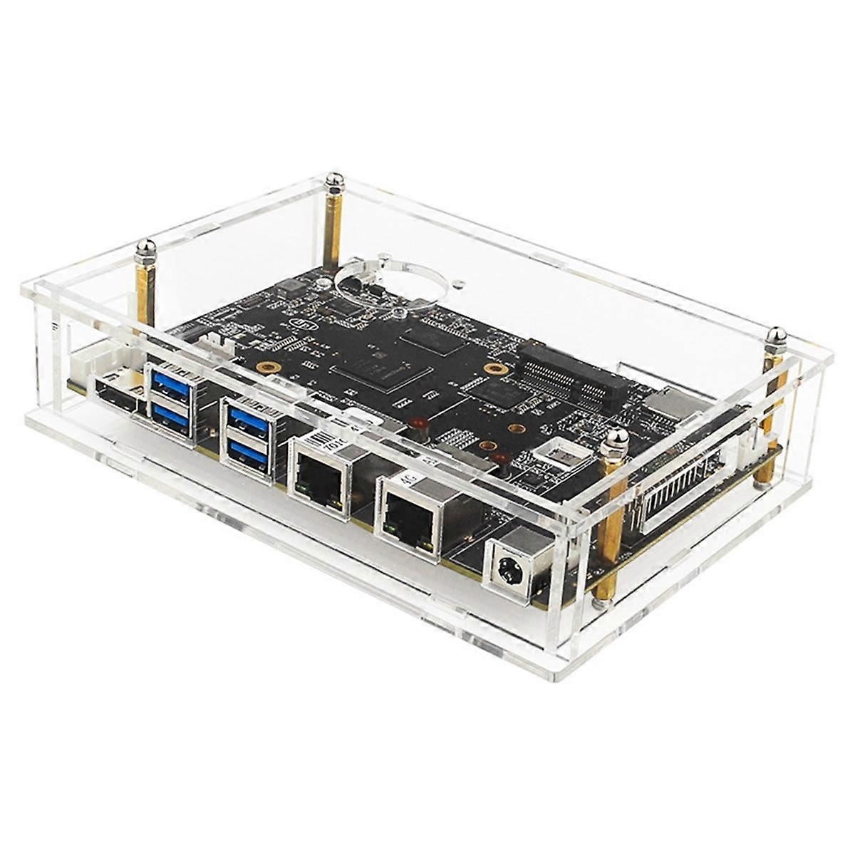 Custodia protettiva trasparente in acrilico per Banana Pi F3 -F3 per la scheda di sviluppo Banana Pi -F3