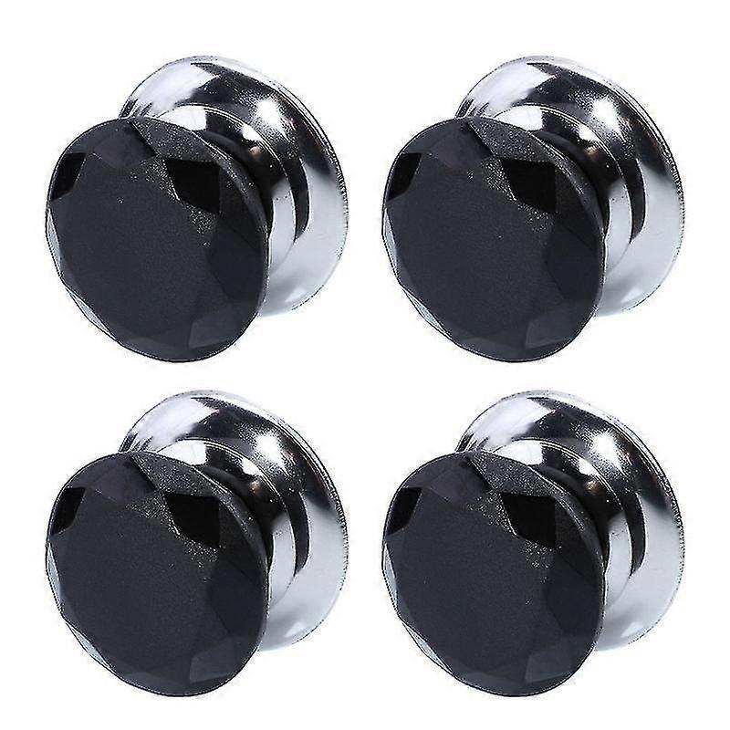 5.7X5.7Cm Black Steam Table Pan Covers 4Pcs Practical Lid Handles Holding Knobs Cookware A_Sep