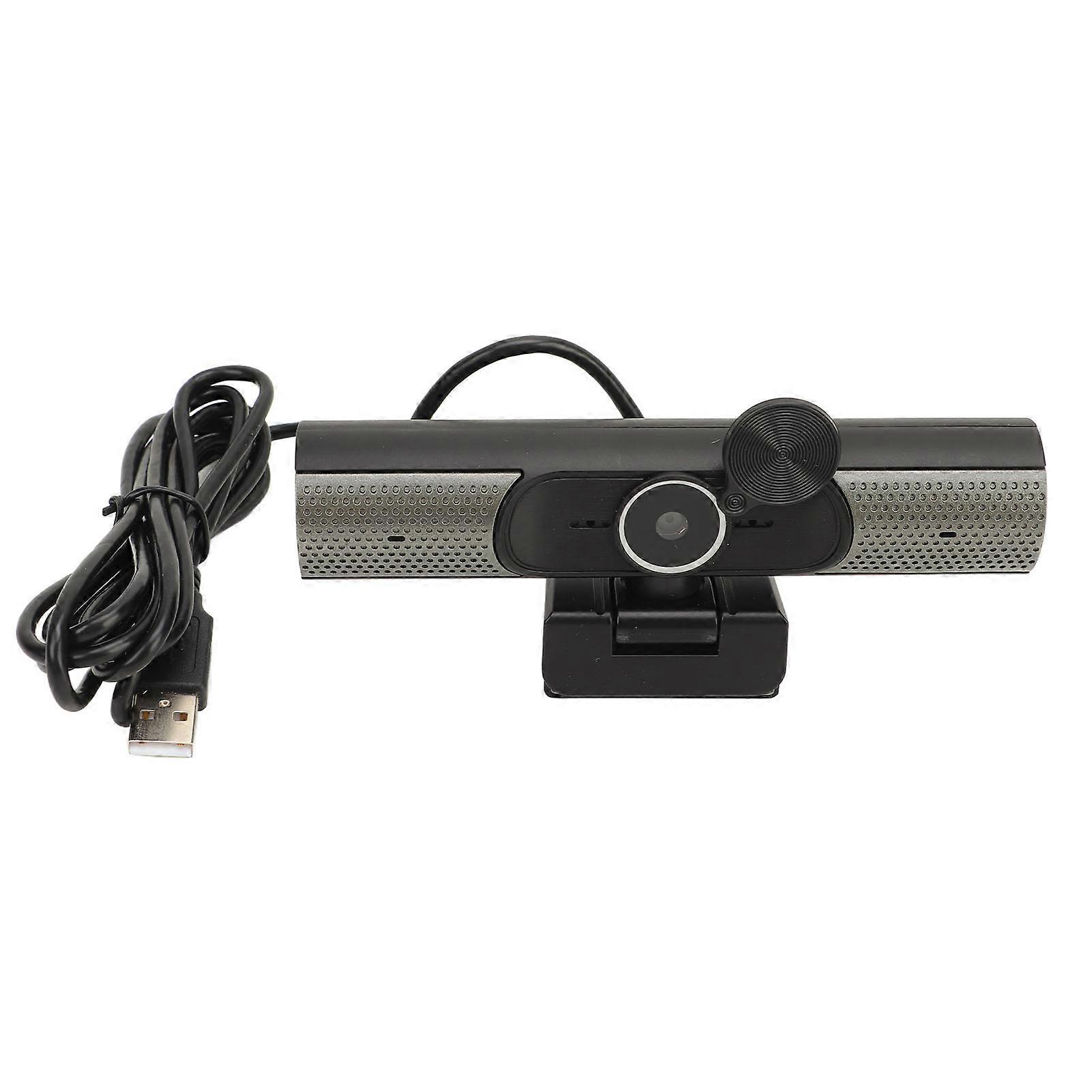 Pc Webcam With Microphone 2k 30 Frame Auto Focus Fhd Usb Computer Web Camera With Lens Cover For Video Conference Studying Live Streaming
