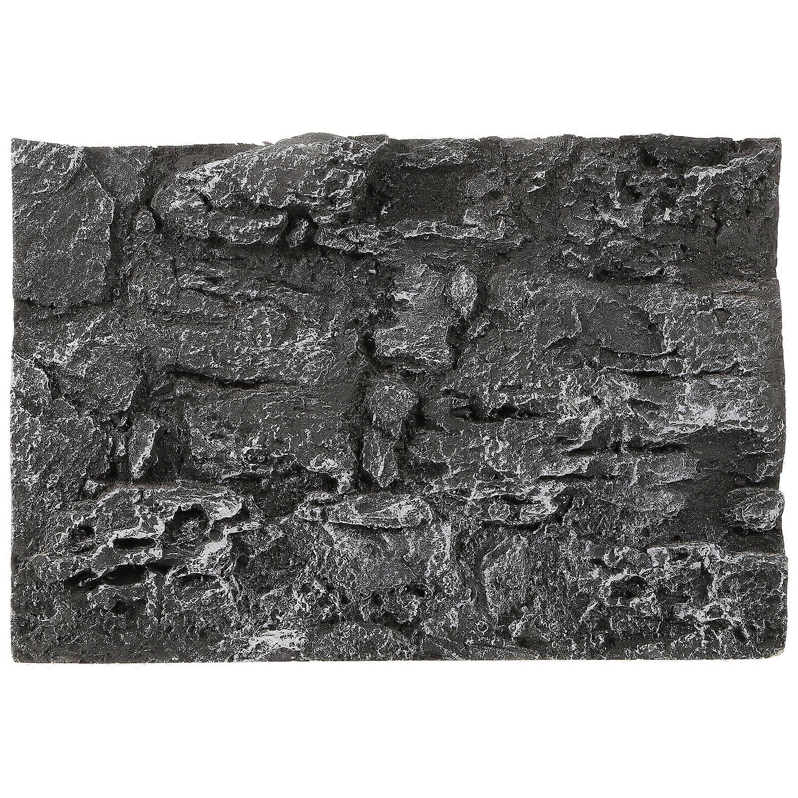 Reptile Tank 3D Background Tank Rock Board Reptile Tank Decorative Backdrop for Fish Tank