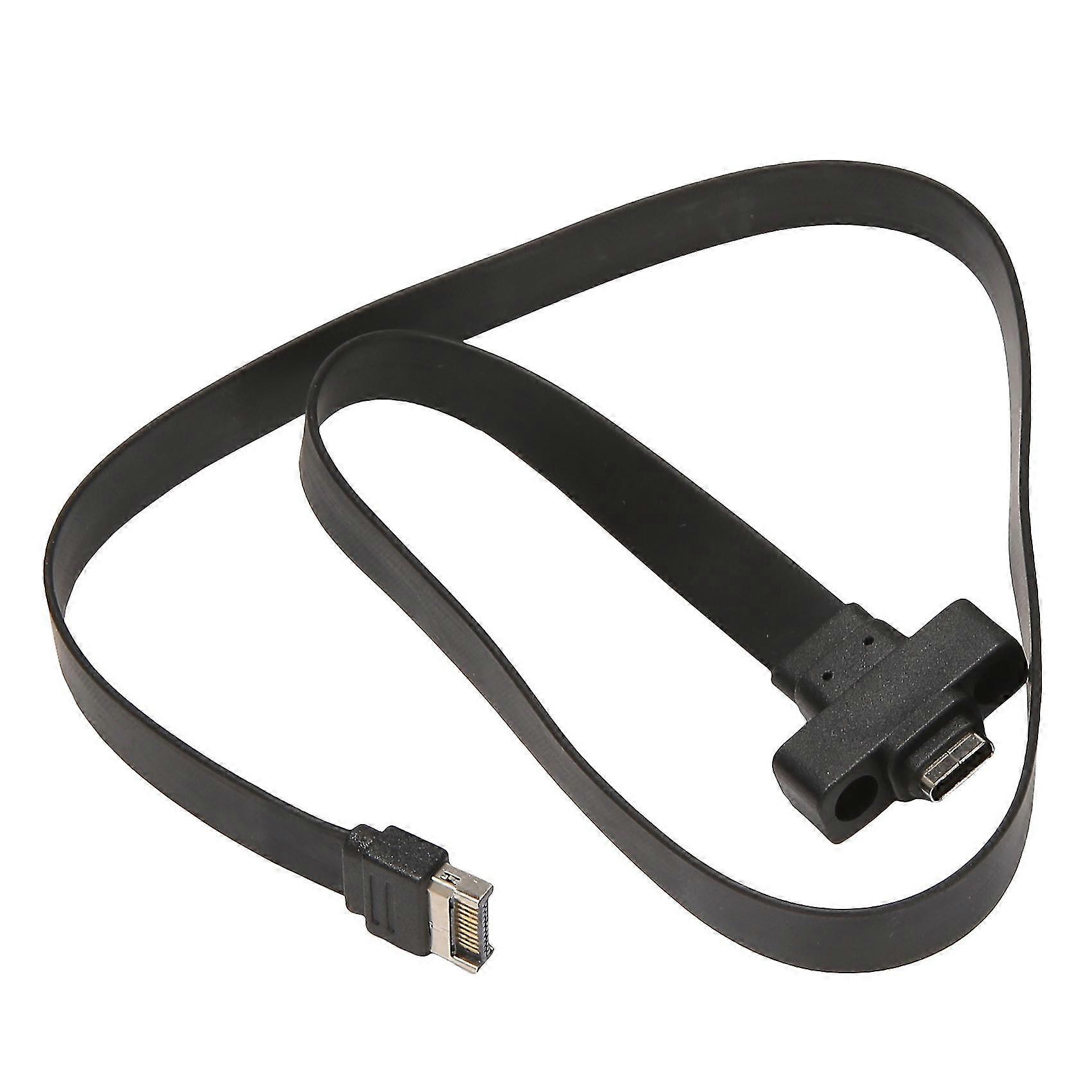 USB 3.1 frontpanel type E til type C forlængerkabel, Gen 2