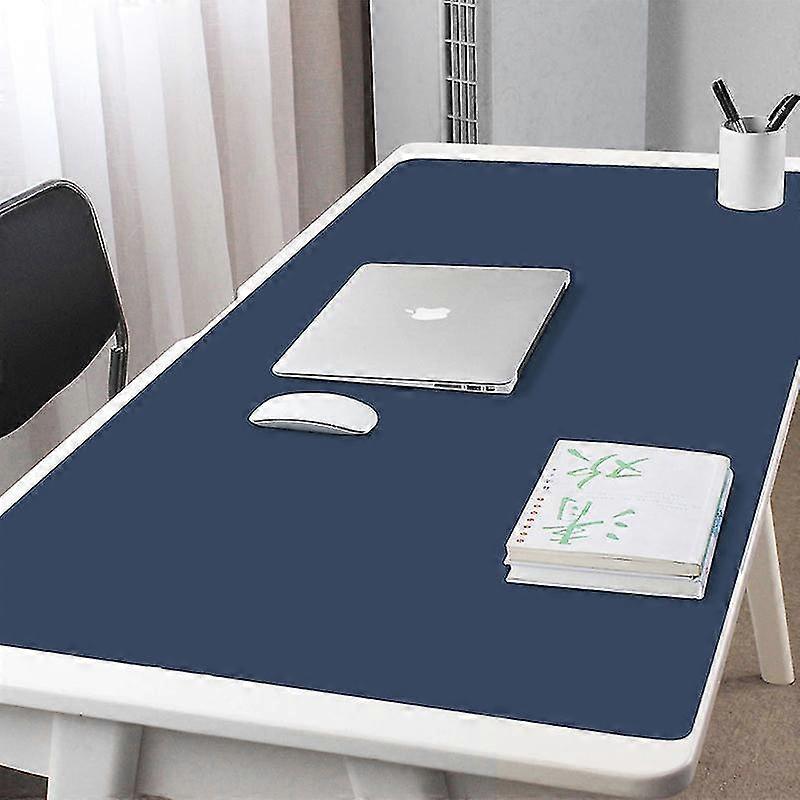 Double-side Portable Large Mouse Pad Gamer Waterproof PU Leather Desk Mat Computer Mousepad Keyboard Table Cover