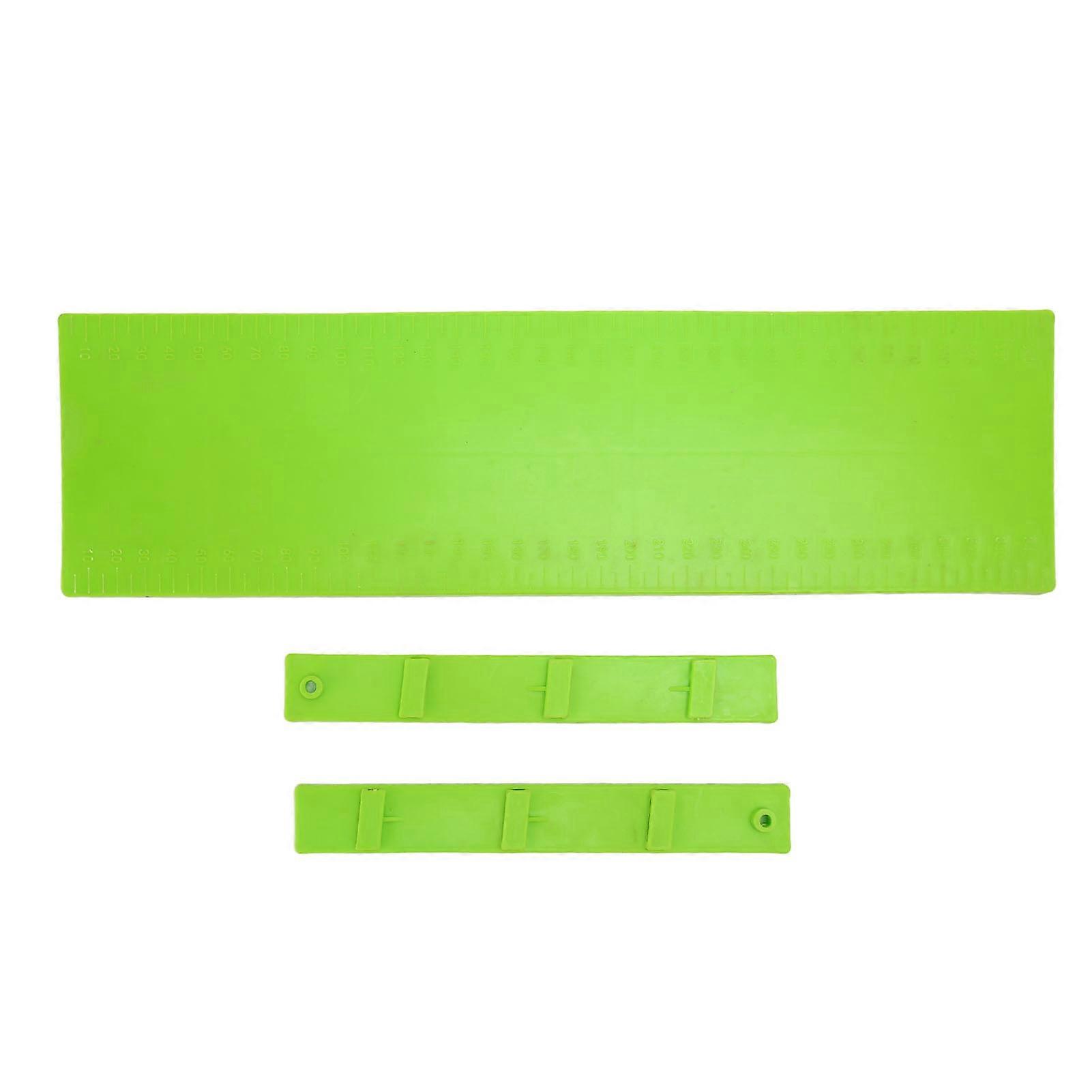 2 Sets Inclined Plane Clear Scale Strong Durable Easy Operation Plastic Inclined Plane for Education Experiment