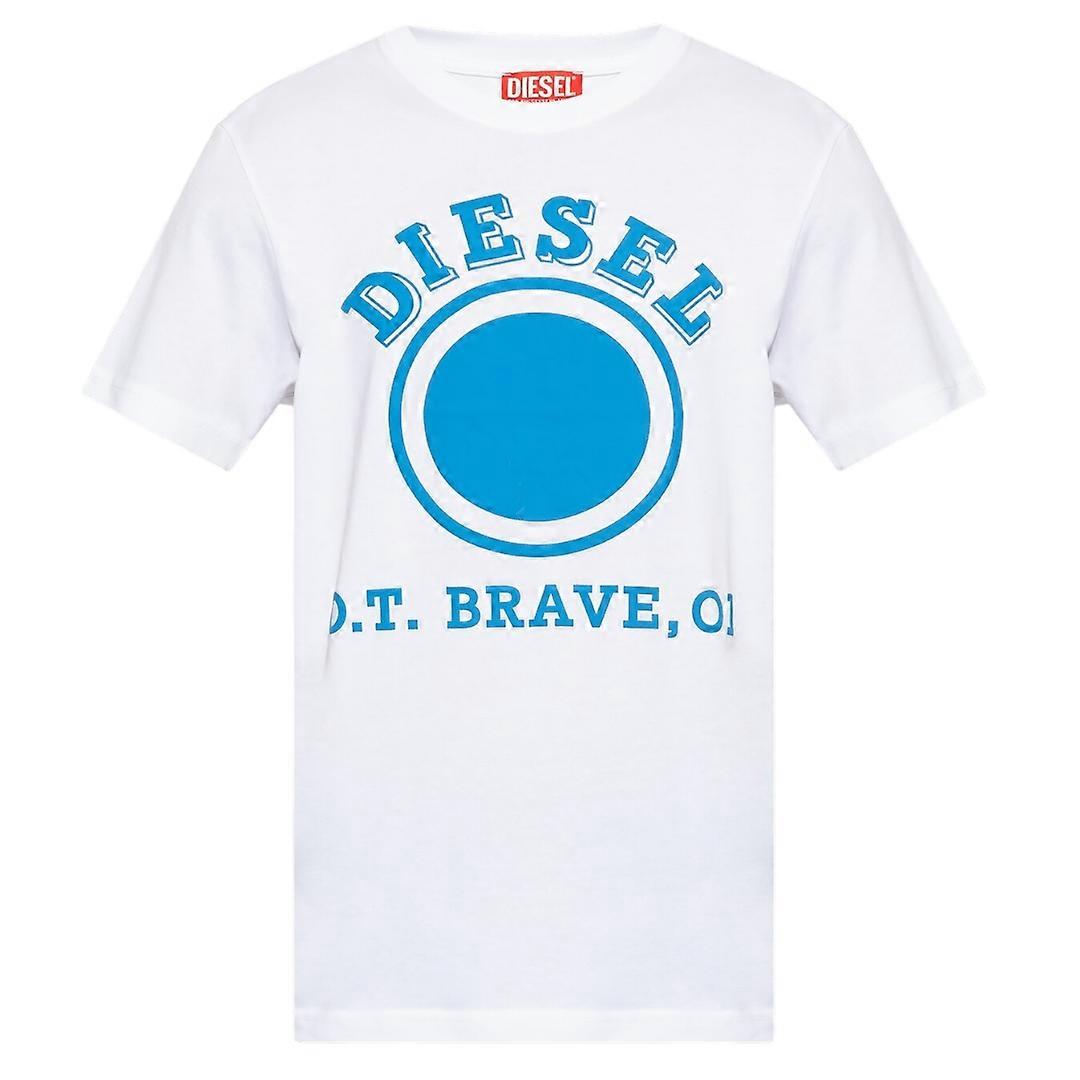 Diesel Dot Logo 白色 T 恤